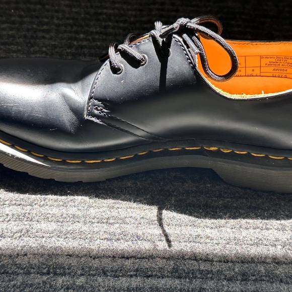 1461 Black Smooth Leather Oxfords- Women’s Size 8 - Picture 5 of 12